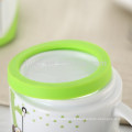 straight design ceramic tea for one wholesale with silicone circle